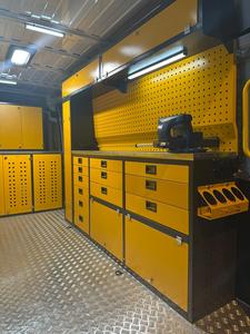 OEM 30-Drawer Durable Car & Van Shelving Knock-Down Structure for In-Vehicle Storage Van Storage Right and Left Sets Van Shelf - Product Image 3