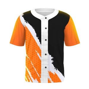 Nouveauté Maillot de baseball avec logo personnalisé Chemise de baseball pour homme à conception par sublimation gratuite Maillot de baseball personnalisé à prix de gros - Product Image 3