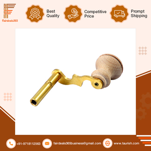 Devanadera de manivela de latón/madera resistente antigua Sligh Ridgeway (5,0 MM) Llave de reloj de bobinado de abuelo moderno para compra a granel - Product Image 4