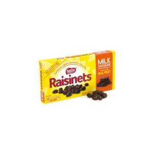 Rosinen sind ab sofort ein perfekter Snack für jeden Anlass mit saftigen Rosinen mit reichhaltiger Schokolade
