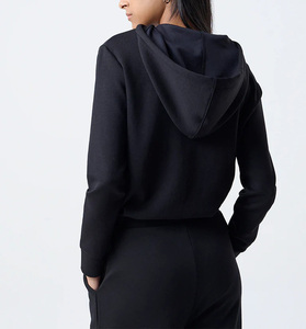 Conjunto Deportivo de Dos Piezas para Mujer, Color Negro, Estilo Casual, Sexy, al por Mayor, Personalizable - Product Image 3