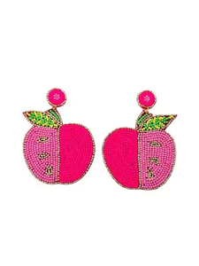 Nueva joyería de moda, pendientes bordados, pendientes hechos a mano con cuentas para mujeres y niñas, joyería de moda - Product Image 3