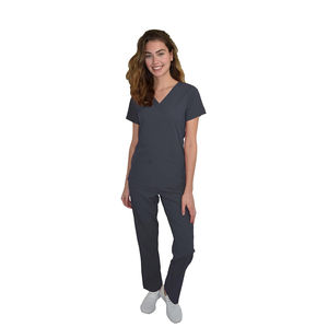 Confort Fit hôpital gommage ensembles soins infirmiers médicaux médecin uniformes unisexe survêtement coton gros gommages Logo personnalisé 2025 - Product Image 1