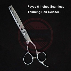 Tijeras de adelgazamiento del cabello \ Peluquero profesional Corte de pelo Aseo de mascotas Adelgazamiento Tijeras de acero inoxidable - Product Image 3
