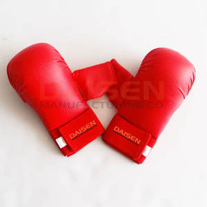 Guantes de Karate de Cuero Sintético con Logotipo Personalizado, Equipo de Artes Marciales, Guantes de Karate para Entrenamiento - Product Image 4