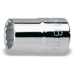 1/2\" Female Square Drive Polygonal Mouth Chrome-Plated <b>Socket</b> Wrenches - Product Image 1