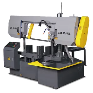 Automatic Band Saw Cutting Machine Vertical Cutting Band Saw Machine Good Quality Metal Band Saw Machine Table