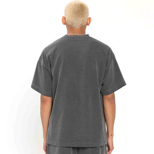 เสื้อยืดแนววินเทจสำหรับผู้ชายเสื้อยืดลายกราฟิกทรงโอเวอร์ไซส์ผ้าฝ้าย100% ฮิปฮอปซักได้ตามต้องการ - Product Image 5