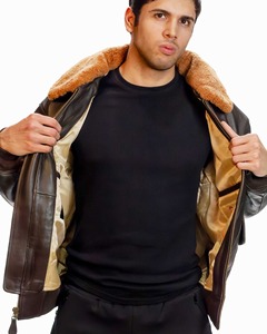 High Street Best Performance Chaquetas de bombardero de invierno para hombres Chaquetas de bombardero cálidas personalizadas de alta calidad para hombres - Product Image 6