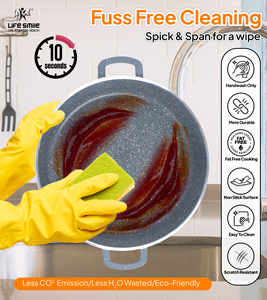 Casserole antiadhésive avec revêtement en granit antiadhésif multicouche - Product Image 4