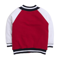 Blouson universitaire en toile pour garçons, personnalisable avec broderie et impression, unisexe pour enfants, hiver, extérieur, décontracté, vintage, respirant, devant