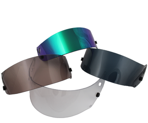 Visera de alta calidad para casco de kart, visera ligera de espejo hecha a mano italiana, color violeta, antiarañazos, 3 mm de grosor, GP-7 - Product Image 6