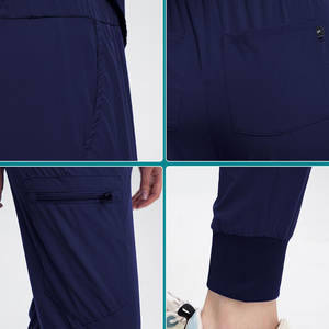 Uniformes médicaux d'infirmière pour femmes d'été de qualité supérieure ensembles Logo personnalisé Oem uniformes médicaux anti-rides en toile respirante - Product Image 6