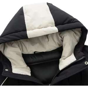 Best Selling Lightweight Canvas Waterproof Windproof Zipper Puffer Jacket Hood <b>Detachable</b> <b>Sleeves</b> Men's Long <b>Sleeve</b> Winter - Product Image 3