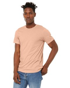T-shirt personnalisé pour hommes, impression sérigraphique, logo sur mesure, vente en gros, tri-mélange, qualité supérieure, marché américain - Product Image 3