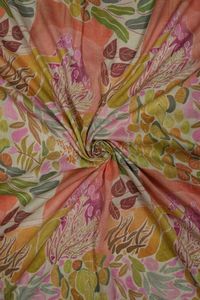 Custom 110gsm Breathable 45*45 Woven Rayon Fabrics Digital Printing Polyester for Dress <b>Bag</b> Home Textile Accessories-Dot Style - Product Image 2