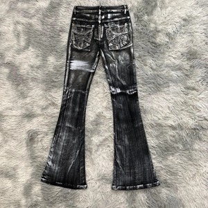 Yeni Trendy nefes Hem kot pantolon olmadan yıpranmış kadın iç<span class=keywords><strong>in</strong></span> yüksek kalite hızlı kuru Ruff iş kot pantolon kadın iç<span class=keywords><strong>in</strong></span> - Product Image 2