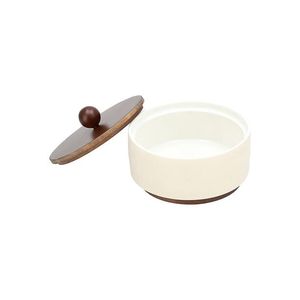 Personnalisé Khajoor Pot Bol de Date en Bois Fruits Secs Bol de Service Dessus de Table pour la Fête de Mariage Hôtel-Golfe Arabe Style Date Bol Couvercle - Product Image 3