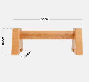 บาร์คู่ขนานไม้ XLAN กันลื่น สำหรับวิดพื้น ออกกำลังกายกายบริหารกล้ามเนื้อส่วนบน - Product Image 3