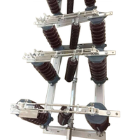 Sectionneur intelligent extérieur 3 pôles GW1-12 avec contrôleur de terre 12 kV 630 A en acier