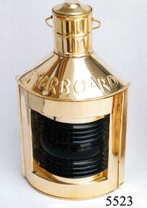 Lámpara de barco de ancla náutica Lámpara de barco decorativa de latón Lámparas y linternas náuticas a bajo precio MAde In India - Product Image 4