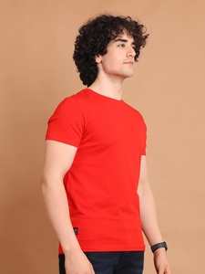 Qualité supérieure 100% coton demi-manche T-Shirt pour hommes basique extensible cou confortable tenue décontractée de tous les jours pour décontracté - Product Image 5