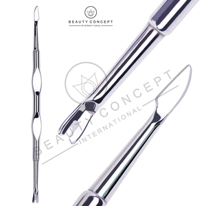 Instrument professionnel de soin des cuticules, pousse-cuticules et nettoyeur à double embout pour une préparation de manucure raffinée et l'entretien des cuticules - Product Image 5