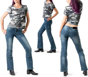Jeans de Cintura Alta Personalizados, Nueva Llegada, Jeans Rectos de Pierna Ancha, Jeans Rotos para Mujer, Moda Casual, Jeans Holgados para Mujer, Pantalones de Mezclilla Azul - Product Image 4