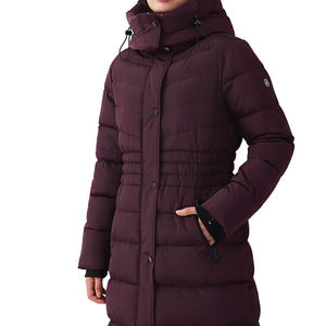 Vêtement d'extérieur rembourré pour femme, long et isolant, pour le commerce, avec marque de fabricant, pour toutes les saisons - Product Image 5