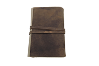 Cuaderno de Cuero Auténtico con Logotipo Personalizado de Alta Demanda, Cuaderno de Escritura Recargable A5 para Oficina y Escuela, Disponible a los Precios Más Bajos, OEM