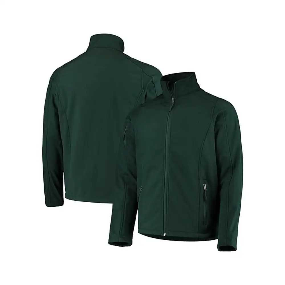 Unisex Wholesale Softshell Windbreaker Jackets Water-Resistant Fleece Golf Coat Cycling Winter Thermal Coat Plain