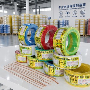 Cable Eléctrico de Cobre BV BVR de 1.5mm 2.5mm con Aislamiento de PVC para Cableado Doméstico - Product Image 1