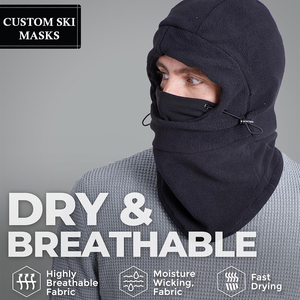 Cagoule 2025 Masque léger personnalisable Coupe-vent pour adultes Sports Cyclisme Ski Pêche Cagoule Service OEM - Product Image 5