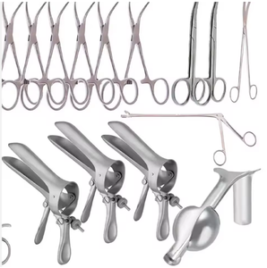 Juego de Instrumentos Quirúrgicos Pequeños Reutilizables Manuales de Acero Inoxidable Alemán de Alta Calidad Mediva Essence de 32 Piezas para Ginecología - Product Image 4