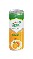 Best Seller Camel Vietnam 330ml Jus d'orange prêt à boire Concentré de jus de fruits aux saveurs de mangue et de noix de coco à base d'eau