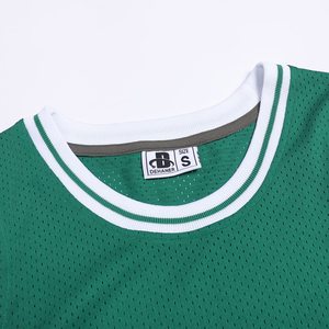 Maillot de basket-ball sans manches personnalisé pour hommes, ensemble d'entraînement en maille à séchage rapide respirant pour clubs et équipes scolaires - Product Image 4