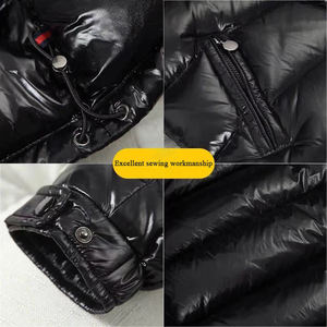 Hip Hop Style Men's Jackets with Spandex <b>Nylon</b> Material - Product Image 6