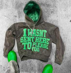 เสื้อฮู้ดผู้ชายแบบมีฮู้ดสำหรับผู้ใหญ่เสื้อมีฮู้ดผ้าคอตตอนผสมดีไซน์แบบกำหนดเองโลโก้ของคุณเอง - Product Image 3