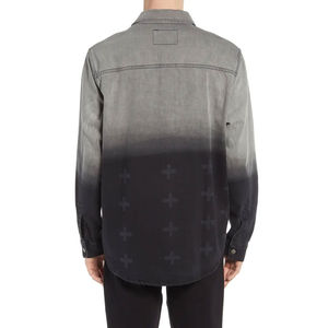 Chemise en jean bleu pour homme - Chemise en coton doux, respirante, légère, élégante et décontractée, anti-froissement, écologique pour les voyages et le travail - Product Image 3