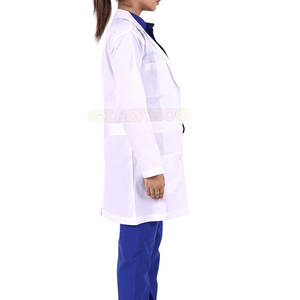 Bata de laboratorio transpirable de etiqueta privada Bata de laboratorio para uso en exteriores Bata de laboratorio cómoda - Product Image 2