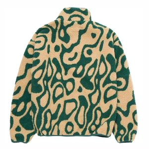 Chaqueta de Invierno de Lona Sherpa de Alta Gama, Sudadera con Capucha Suave y Cálida, Impermeable y Transpirable, Fabricante OEM Personalizado - Product Image 4