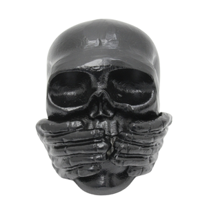 Soporte de vela de aluminio para decoración de Halloween, Juego de 2 soportes de vela con acabado negro mate para decoración de boda hechos a mano - Product Image 6