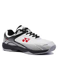 Chaussures de badminton professionnelles pour hommes Hy Ultra, taille personnalisée, blanc/noir, semelle intermédiaire en EVA, à lacets, doublure en mesh, caoutchouc, été