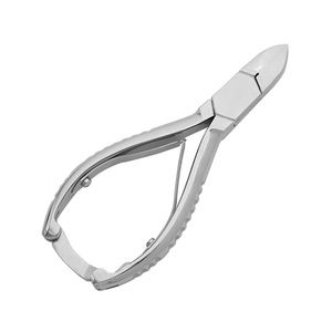 Cortador de uñas resistente de alta calidad con doble resorte mango liso encarnado cortadores de uñas herramienta de manicura y pedicura - Product Image 1