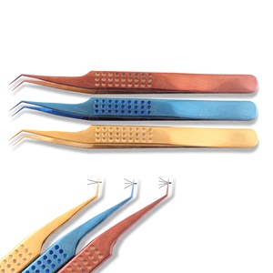 Juego de Pinzas para Pestañas de Todos los Grados Más Vendido, Herramienta de Belleza Profesional Hecha a Mano, Serie Under Your Expert, Agarre Suave - Product Image 4