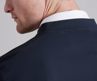 Nouveauté : Pull de golf pour homme léger, uni, tissé, à col ras du cou avec boutons-pression, manches longues, séchage rapide