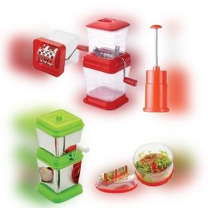 Picador de Cebolla de Plástico Marca ANAX, Calidad Premium, Color Rojo, Manual, Duradero, Herramienta de Preparación de Alimentos para Cocina, Suministro al por Mayor - Product Image 1