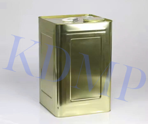 Récipient carré en métal de 20L avec poignée Conception étanche pour usage industriel-pour l'emballage de peinture et de produits ménagers - Product Image 1