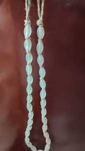 ลูกปัดแก้วสีฟ้าขุ่นแบบด้าน ผลิตตามสั่งจำนวนมาก สำหรับงานฝีมือ ตกแต่ง รับผลิตแบบ OEM จากโรงงานโดยตรง สำหรับทำสร้อยคอ - Product Image 5