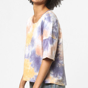 Algodón hecho nuevo diseño mujeres camisetas último estilo mujeres camisetas verano desgaste mujeres camisetas - Product Image 1